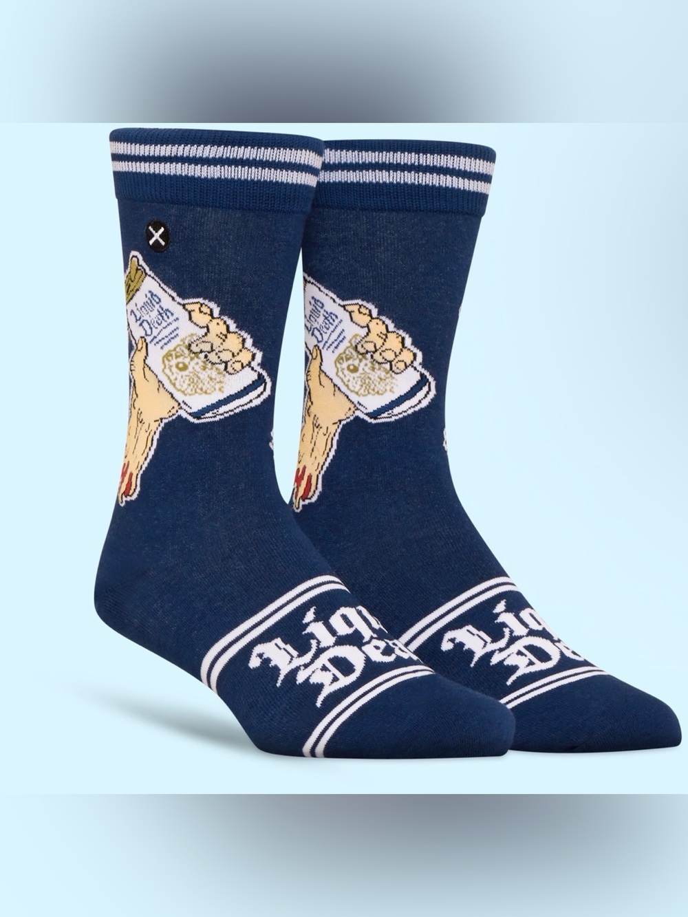 Men's Graphic Novelty Crew Socks -